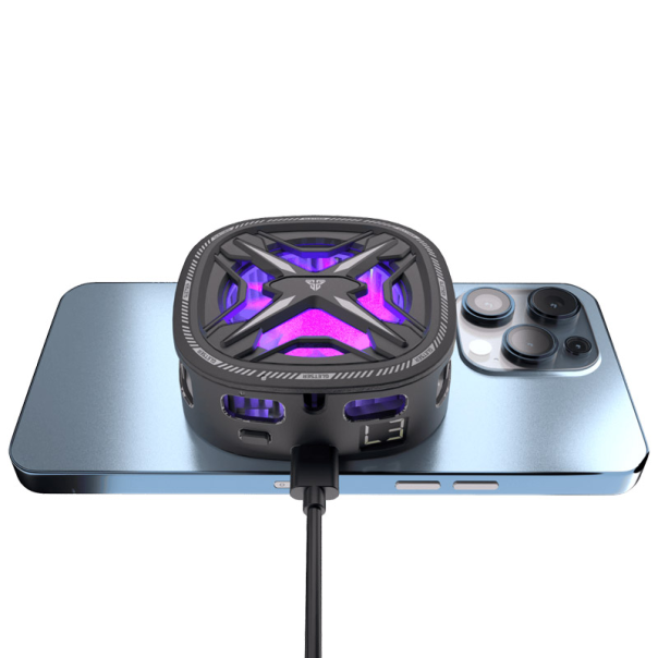 Cooler za telefon Fantech PCM10 GLESTER MAX RGB crni - G217310