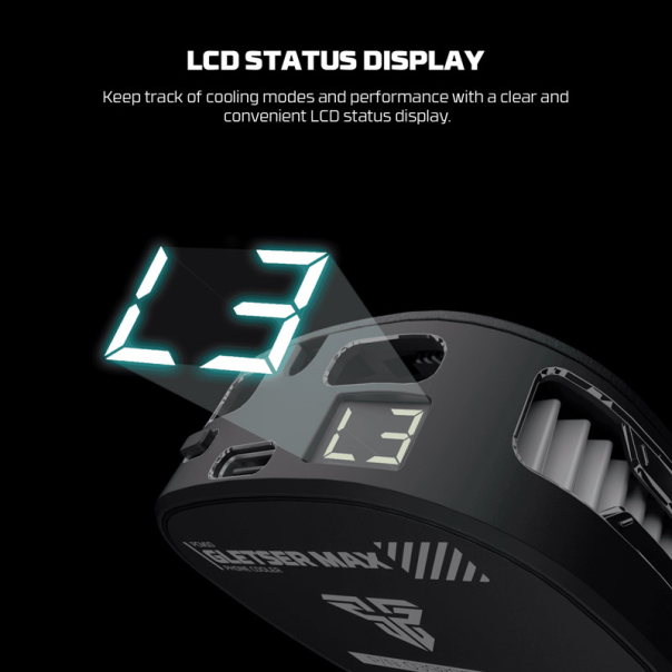 Cooler za telefon Fantech PCM10 GLESTER MAX RGB crni - G217310