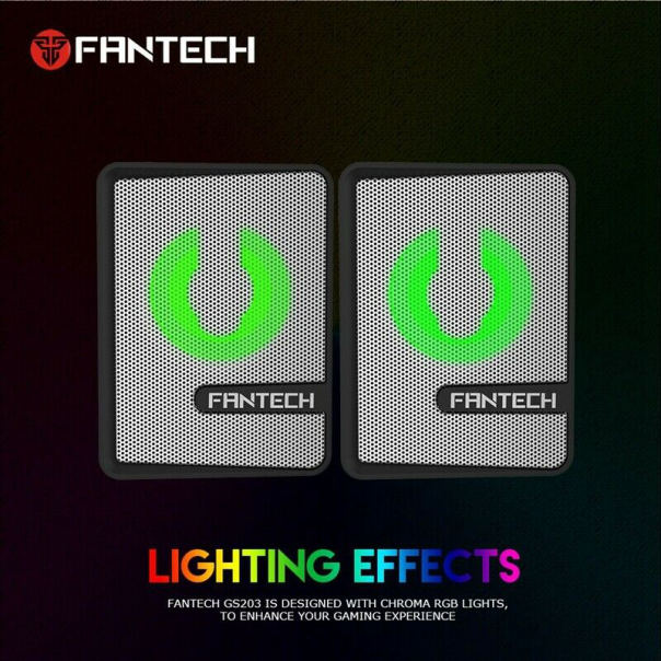 Laptop zvucnici Fantech GS203 Beat beli - 77921-1-1-1-1-1