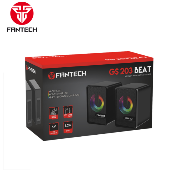 Laptop zvucnici Fantech GS203 Beat crni - 78581-1