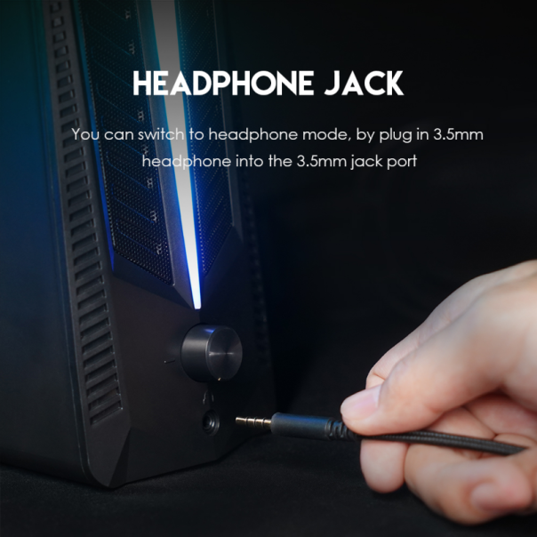 Laptop zvucnici Fantech GS301 Trifecta crni - 92137-1-1-1