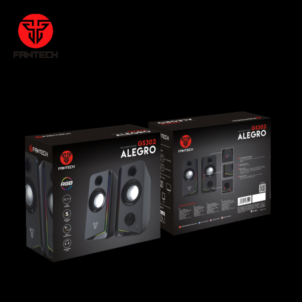 Laptop zvucnici Fantech GS302 Alegro crni - 98338-1-1-1-1-1-1