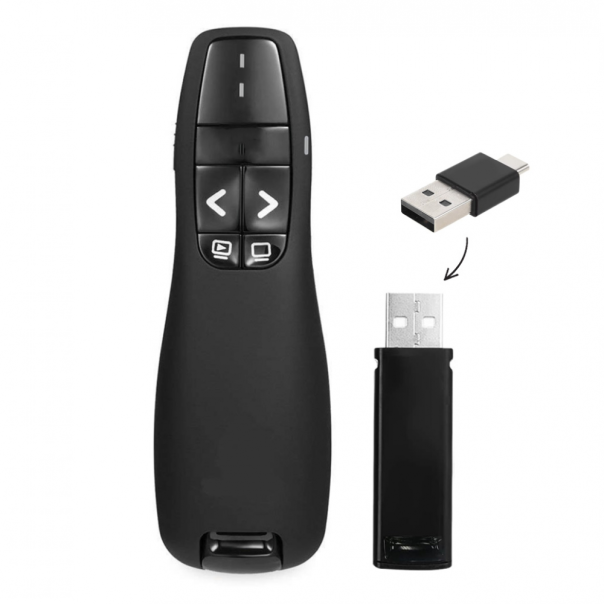 Laserski bezicni prezenter JWD Type 2 crni - 220858