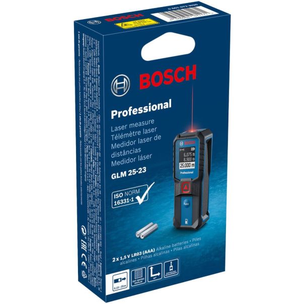 BOSCH Laserski daljinomer GLM 25-23 Professional 25m - 0601072W00