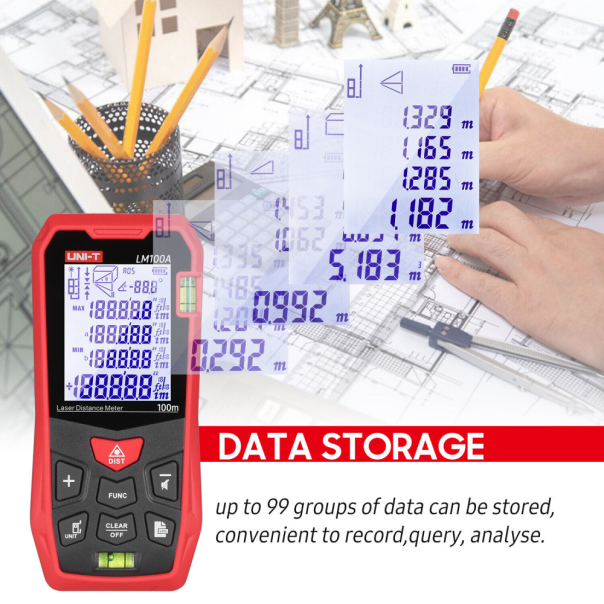 Laserski merac daljine UNI-T LM70A crveni - 209949-1