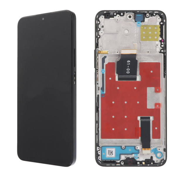 LCD za Honor X8a/ Honor 90 Lite + touch screen crni SA OKVIROM FULL ORG SP - E3977