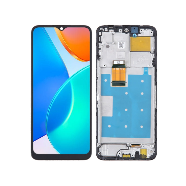LCD za Honor X6 + touch screen crni WITH FRAME FULL ORG (CHINA) - E2412