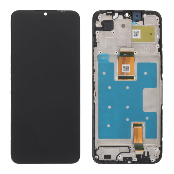 LCD za Honor X6b + touch screen crni WITH FRAME FULL ORG (CHINA) - E3275