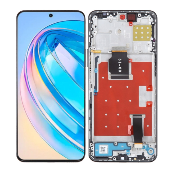 LCD za Honor X8a/ Honor 90 Lite + touch screen crni SA OKVIROM ORG - E3055