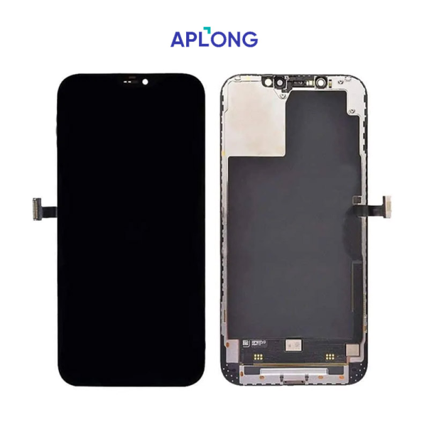LCD za IPhone 12 Pro Max + touch screen crni APLONG (HARD OLED) - E822