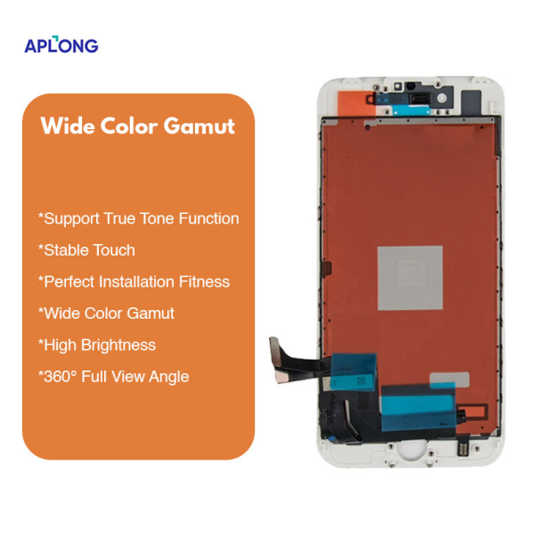 LCD za IPhone 6S + touch screen beli APLONG (Wide color gamut) - E793