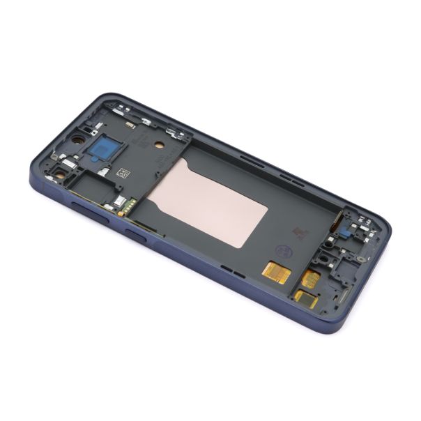LCD za Samsung A556B Galaxy A55 5G + touchscreen + frame navy blue OLED ORG - EP3046431