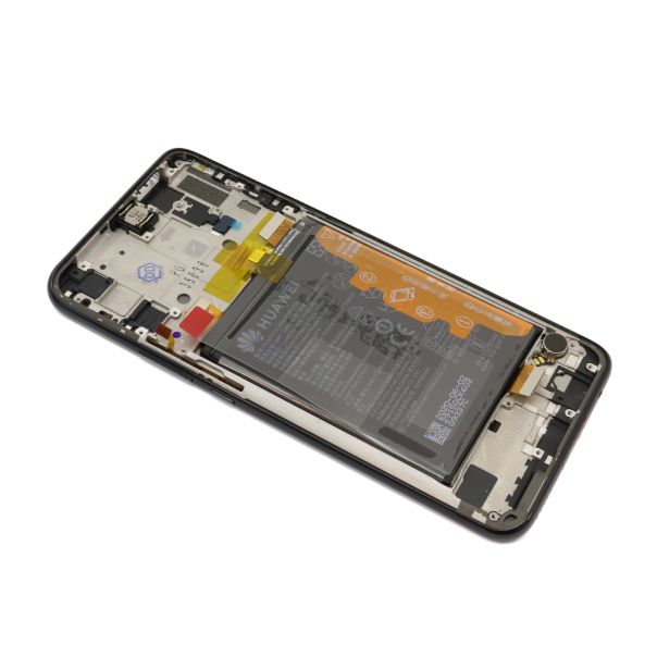 LCD za Huawei P Smart Z + touchscreen + frame + baterija black Full ORG EU (02352RRF) - EP3077380