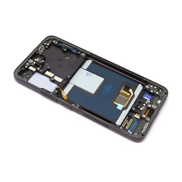 LCD za Samsung S901B Galaxy S22 5G + touchscreen + frame black SOFT OLED - EP3038339