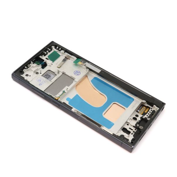 LCD za Samsung S918B Galaxy S23 Ultra 5G + touchscreen + frame black Incell FHD APLONG - EP3036671