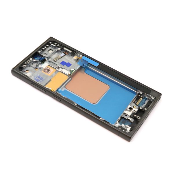 LCD za Samsung S928B Galaxy S24 Ultra 5G + touchscreen + frame black SOFT OLED APLONG - EP3041524