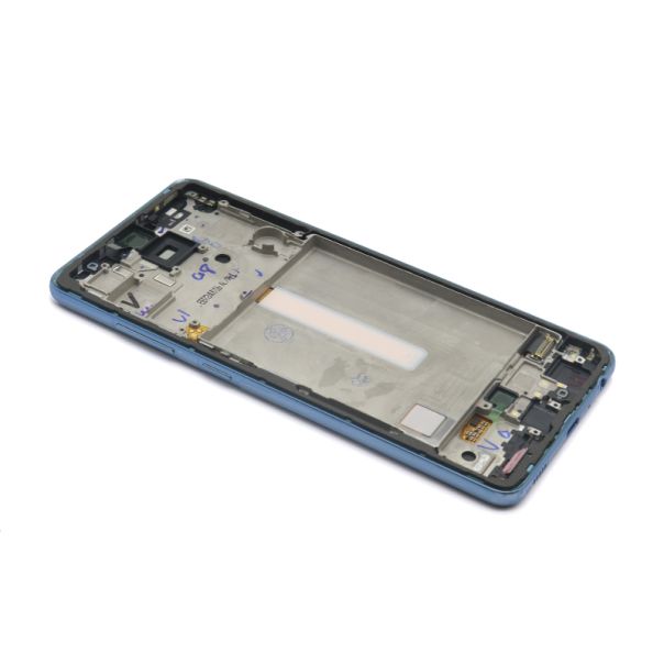 LCD za Samsung A525F/A526B Galaxy A52 4G/5G + touchscreen + frame blue Full ORG CHINA - EP3041254