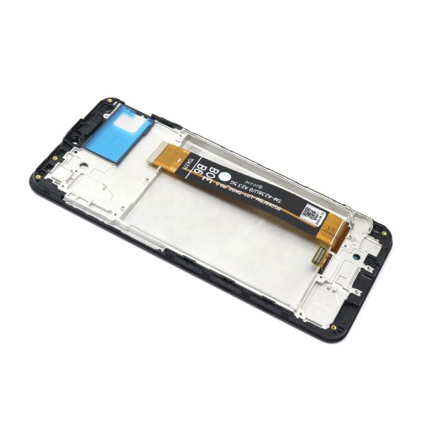 LCD za Samsung A236B Galaxy A23 5G + touchscreen + frame black APLONG Original Material - EP3036121