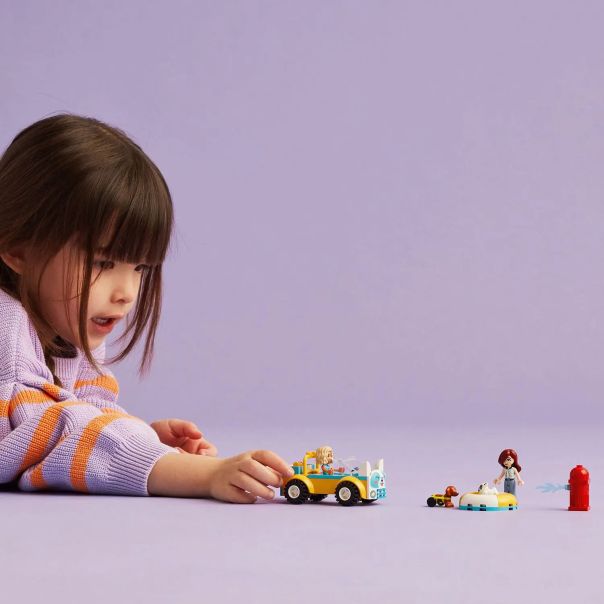 LEGO 42635 Automobil za šišanje i kupanje pasa - LE42635