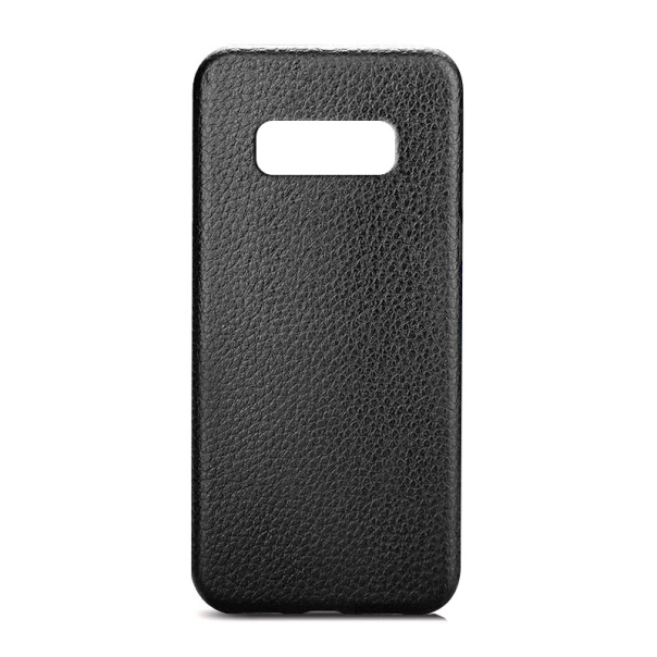 Maska za Samsung S10e/ G970 crna Leather Look - 031222-1