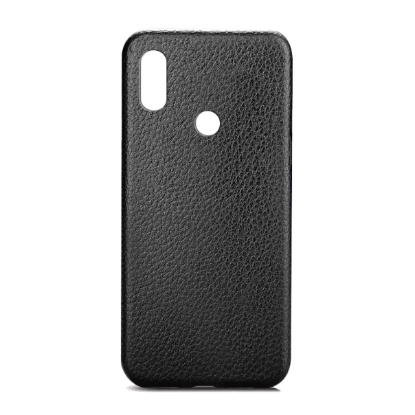 Maska za Xiaomi A2 Lite/ Redmi 6 pro crna Leather Look - 025411