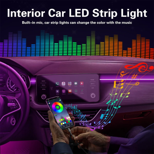 Led ambijent rasveta za auto - 614180