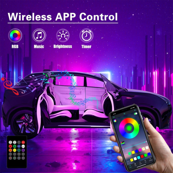 Led ambijent rasveta za auto - 614180