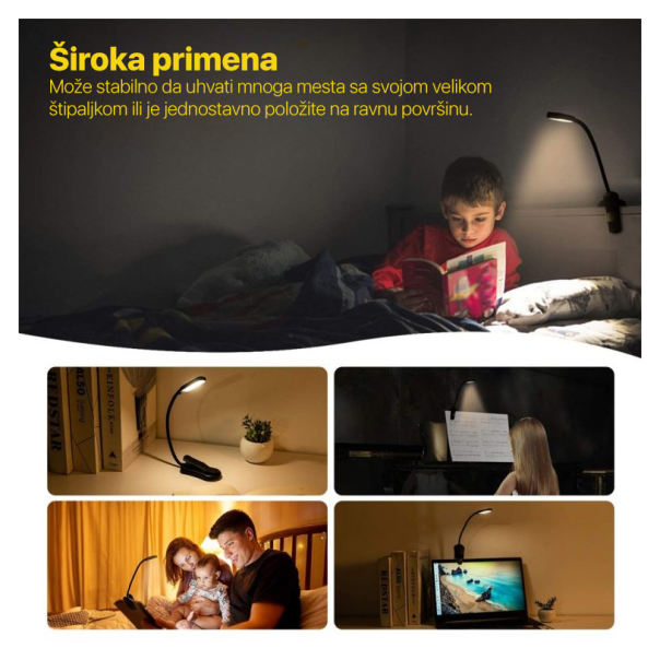 Led lampa EL01 crna - 201881-1