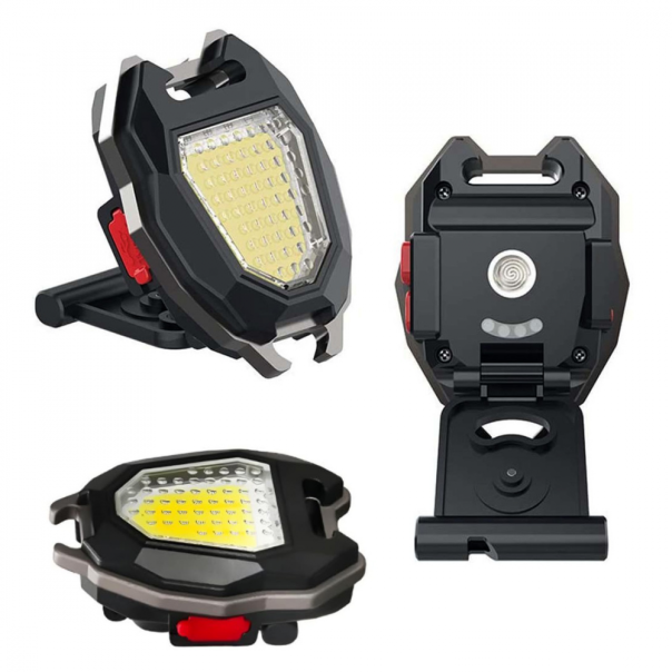 LED lampa privezak, otvarac za flase sa upaljacem, crna - 213528