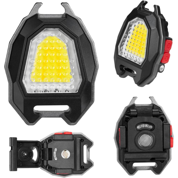 LED lampa privezak, otvarac za flase sa upaljacem, crna - 213528