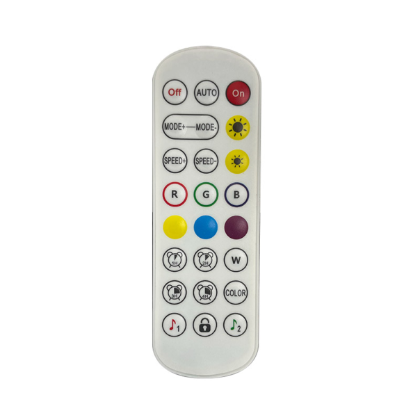LED Lampa RGB sa daljinskim i punjačem -2 komada bela - 604980