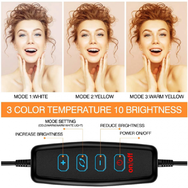 LED lampa za tripod 33cm sa drzacem - 204423