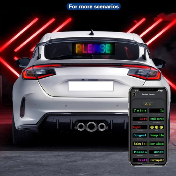 Led panel za auto 16*64 Pixel (92x374mm) - 614183