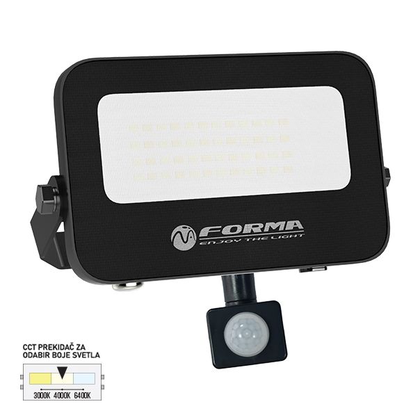 FORMA LED reflektor sa senzorom CCT LRH-20S BK - EP2794068
