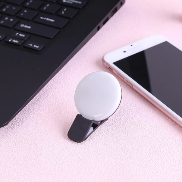 LED selfie stipaljka crna - 212764