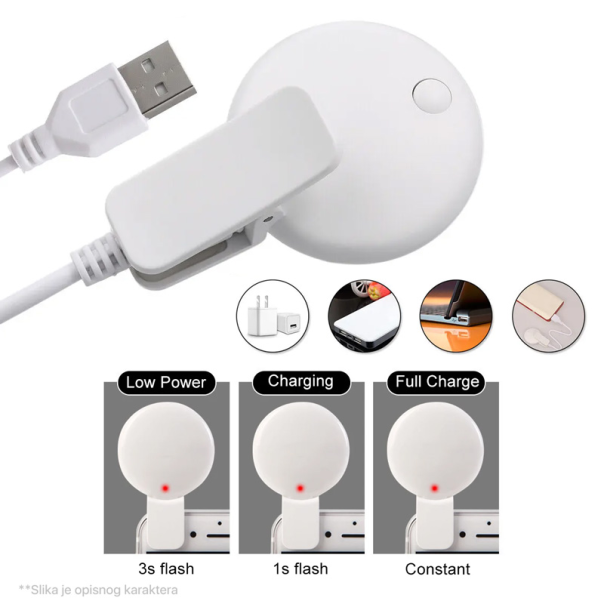 LED selfie stipaljka plava - 212767