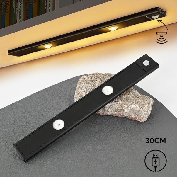 LED svetlo 30cm JWD crno kuciste - 214356