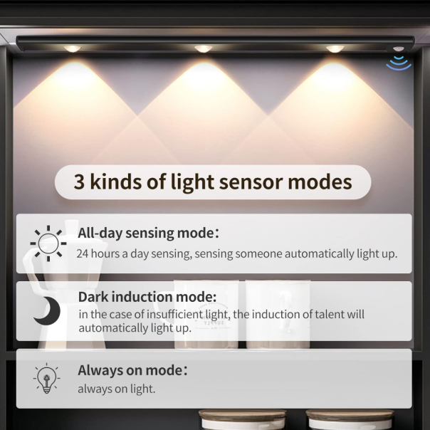 LED svetlo 50cm JWD crno kuciste - 214358