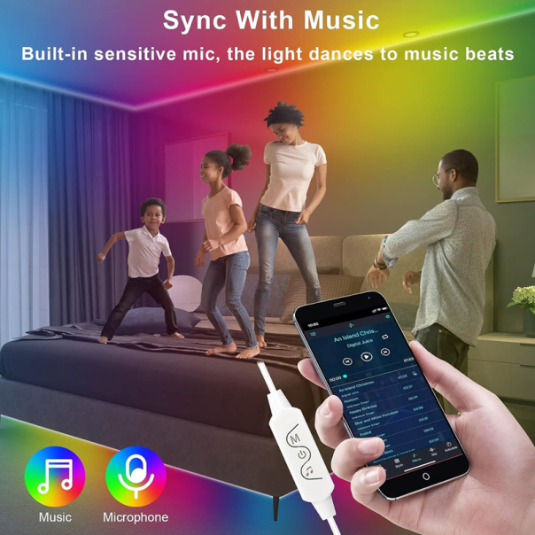 Led traka L14 vodootporna 10m RGB 5050 Smart Wifi - 605683