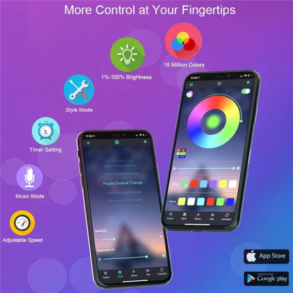 Led traka L14 vodootporna 5m RGB 5050 Smart Wifi - 605682