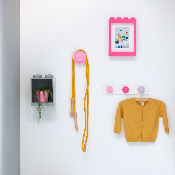 LEGO polica u obliku kocke (4), crna - 41141733