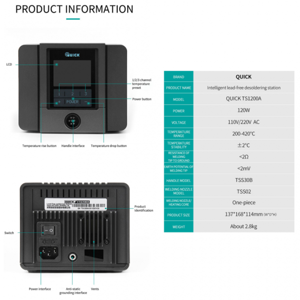 Lemilica Quick TS 1200A - 90293