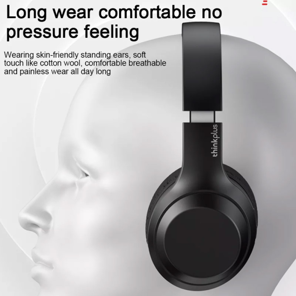 Slušalice Bluetooth Lenovo thinkplus TH10 crne - 058402