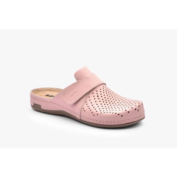 LEON Ženska papuča Leona Bakkar- roze - 970-RO
