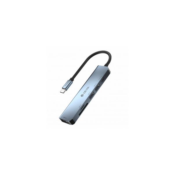 DEVIA HUB Leopard Type-c na USB 5in1 - 21886