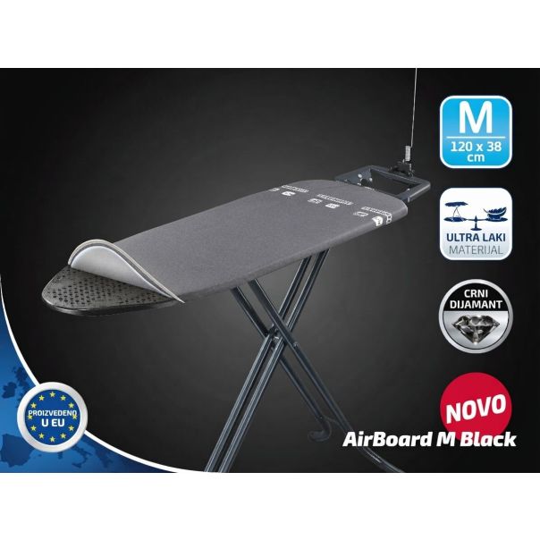 LEIFHEIT Daska za peglanje 120x38cm Airboard M, crna - EP3317775