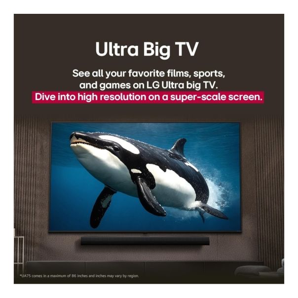 LG Televizor 65UA75003LA, Ultra HD, Smart - EP2537607