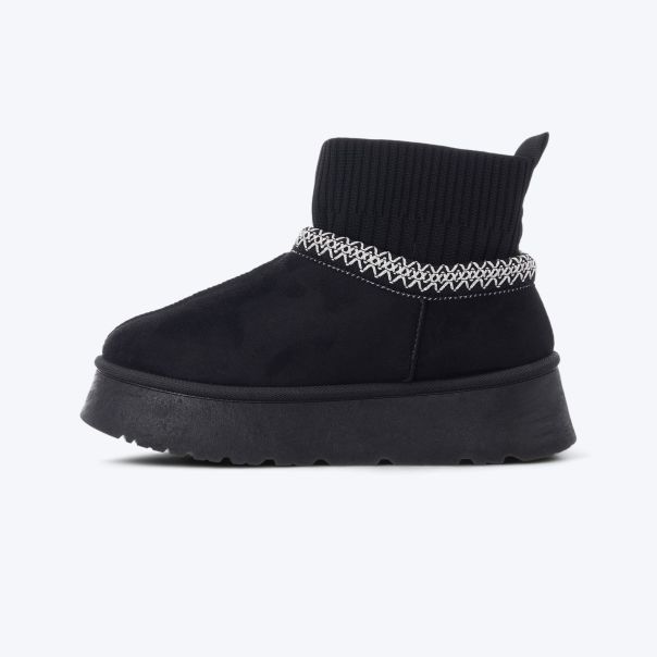 OPPOSITE Čizme lh30076-black W - LH30076-BLACK