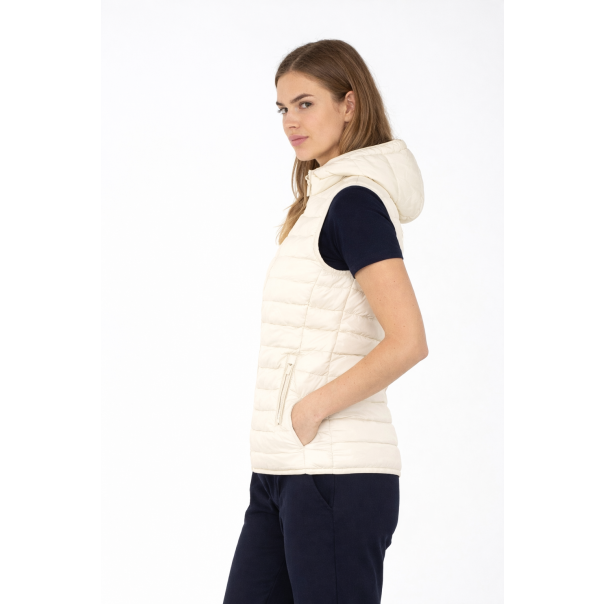 Mafimi Ženski prsluk liberty hood vest krem-bela - EP2955582