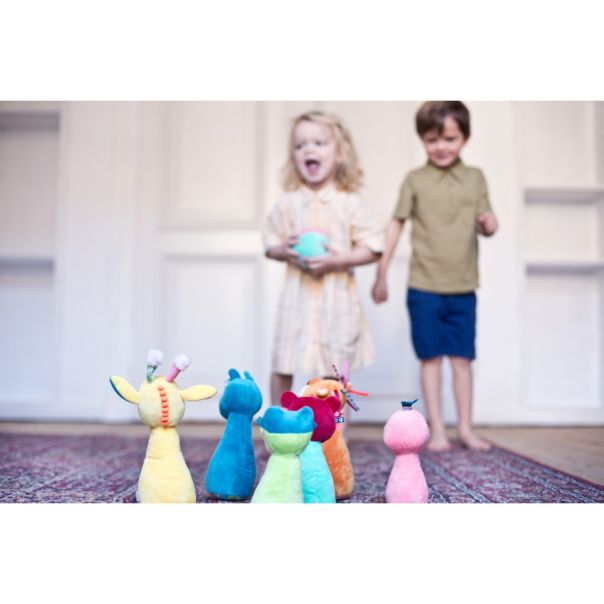 LILLIPUTIENS Plišana igračka za kuglanje Džungla - 83019-1